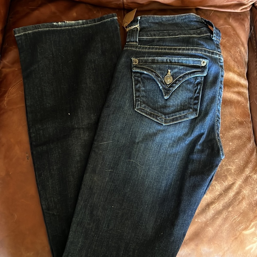 HUDSON PETITE SIGNATURE BOOT CUT JEANS Size 28 Pre-owned - Picture 7 of 7